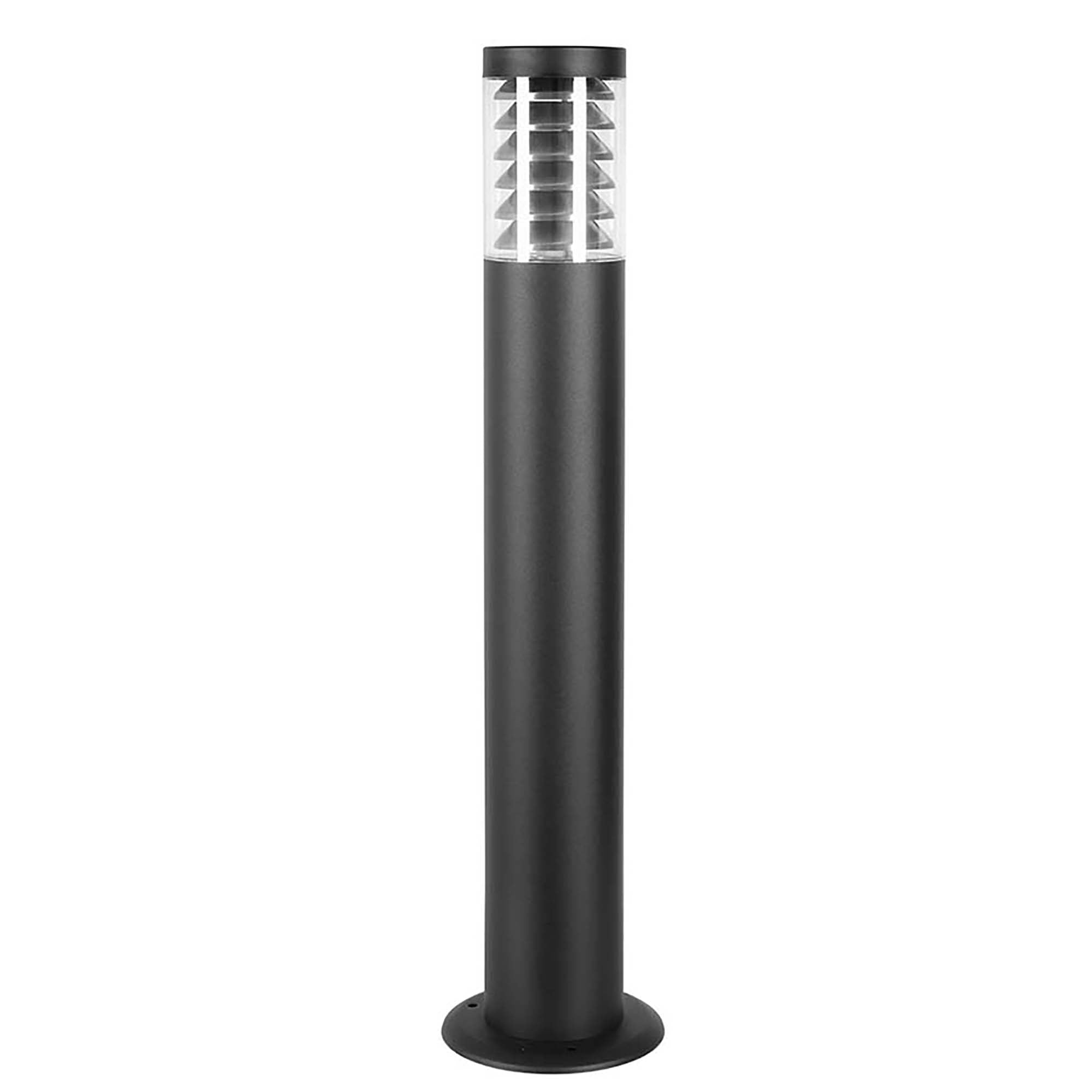 Carrington Black E27 IP44 1100mm Bollard