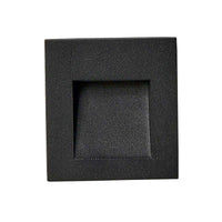 Thumbnail for Stan Black 3W 240V 5000K IP65 Square Step Light