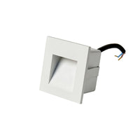 Thumbnail for Stan White 3W 240V 3000K IP65 Square Step Light