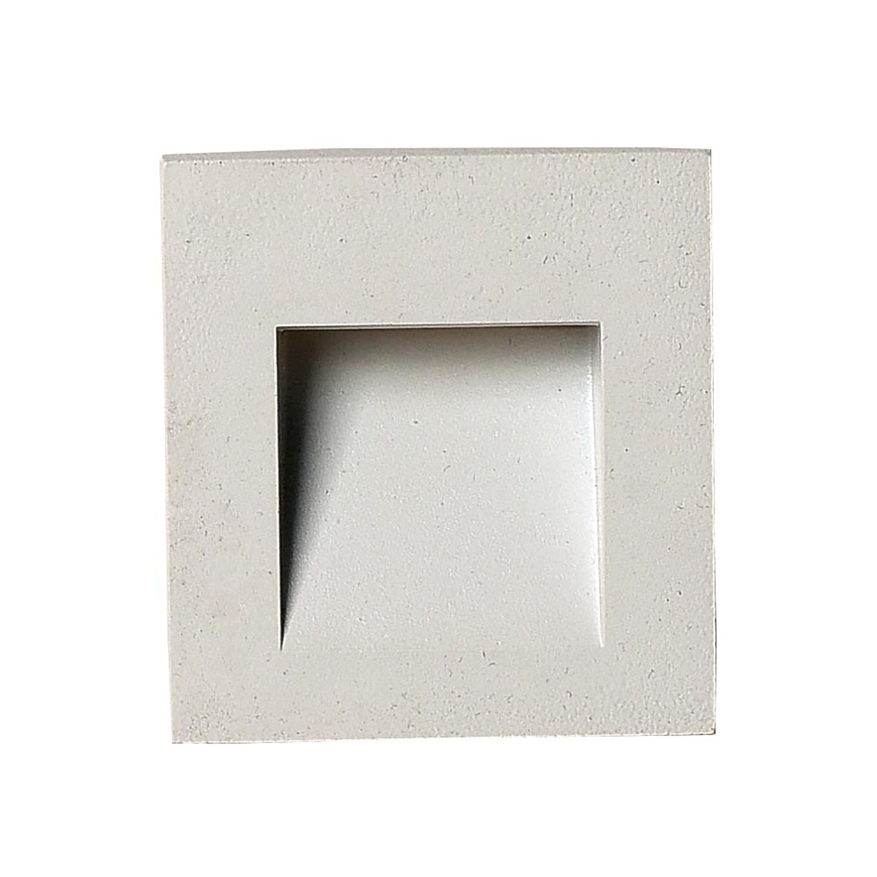 Stan White 3W 240V 3000K IP65 Square Step Light