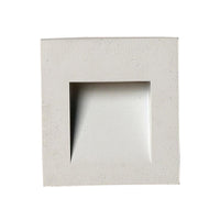Thumbnail for Stan White 3W 240V 3000K IP65 Square Step Light