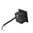 Arch Black 3W 12V 3000K IP65 Square Step Light
