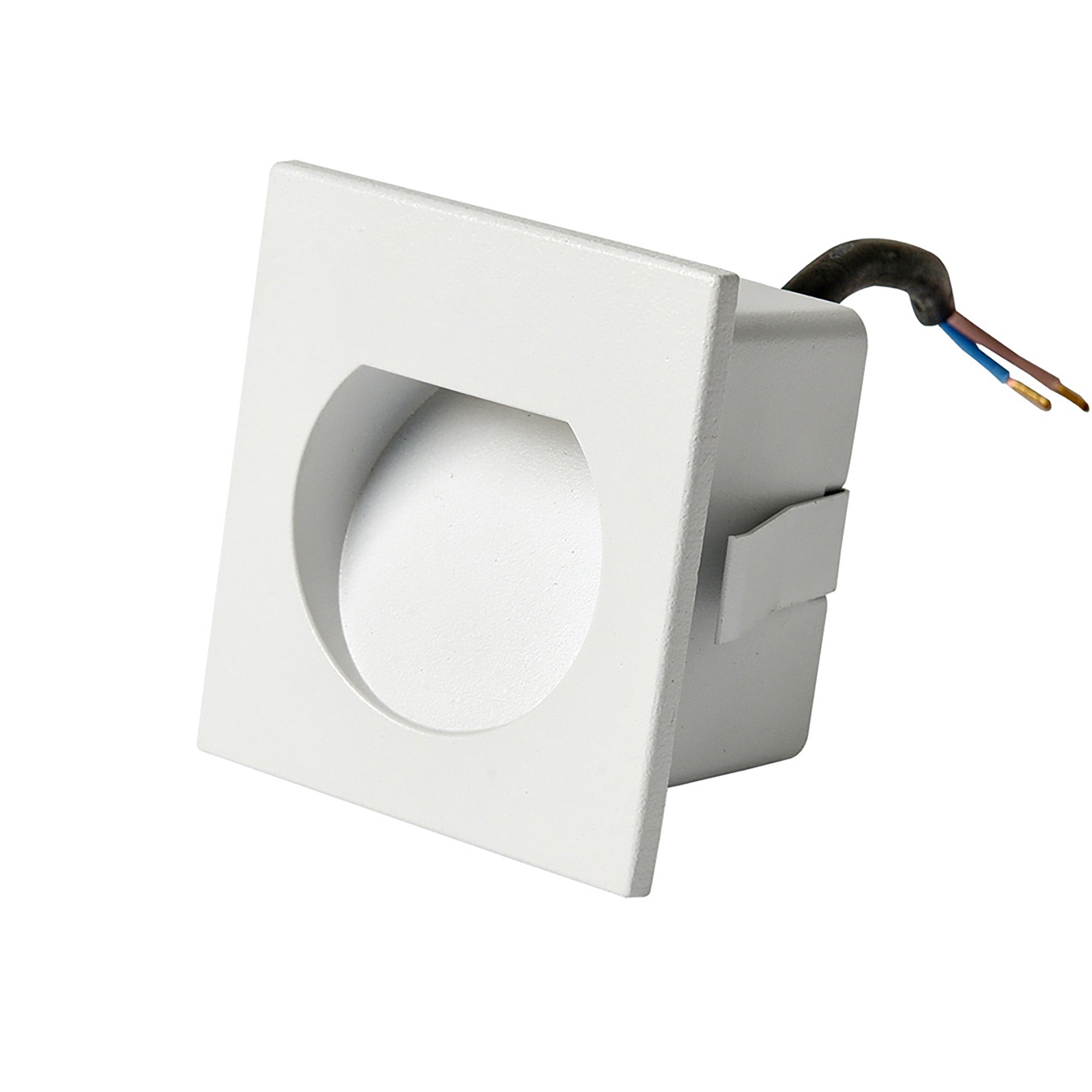 Arch White 3W 240V 3000K IP65 Square Step Light