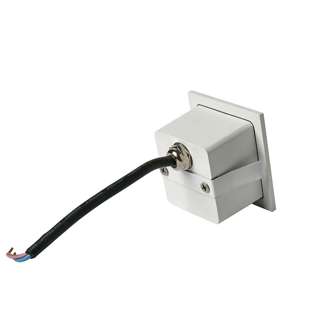 Arch White 3W 240V 5000K IP65 Square Step Light