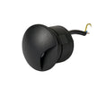 Kroll 1 Black 3W 12V 5000K IP65 Round 1-Way Step Light
