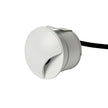 Kroll 1 White 3W 12V 5000K IP65 Round 1-Way Step Light