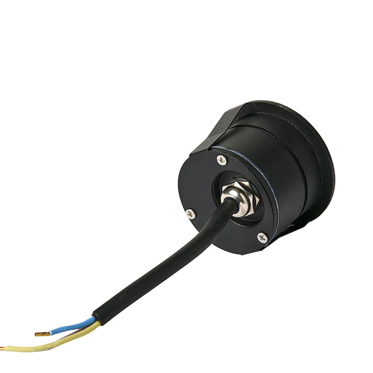 Kroll 2 Black 3W 12V 3000K IP65 Round 2-Way Step Light
