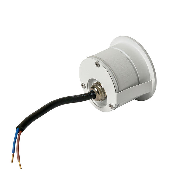 Kroll 2 White 3W 12V 5000K IP65 Round 2-Way Step Light