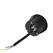 Kroll 2 Black 3W 240V 5000K IP65 Round 2-Way Step Light