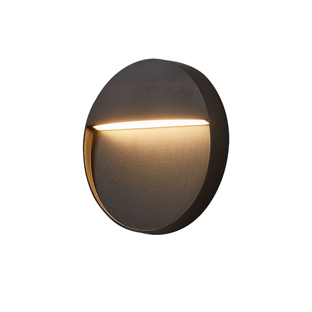 Tyler Black 4W 12V CCT IP65 Round Step Light