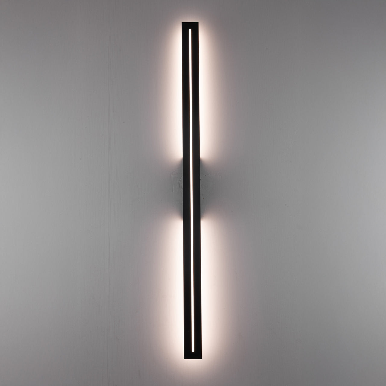 Edgar External Wall Light - 100cm - Black