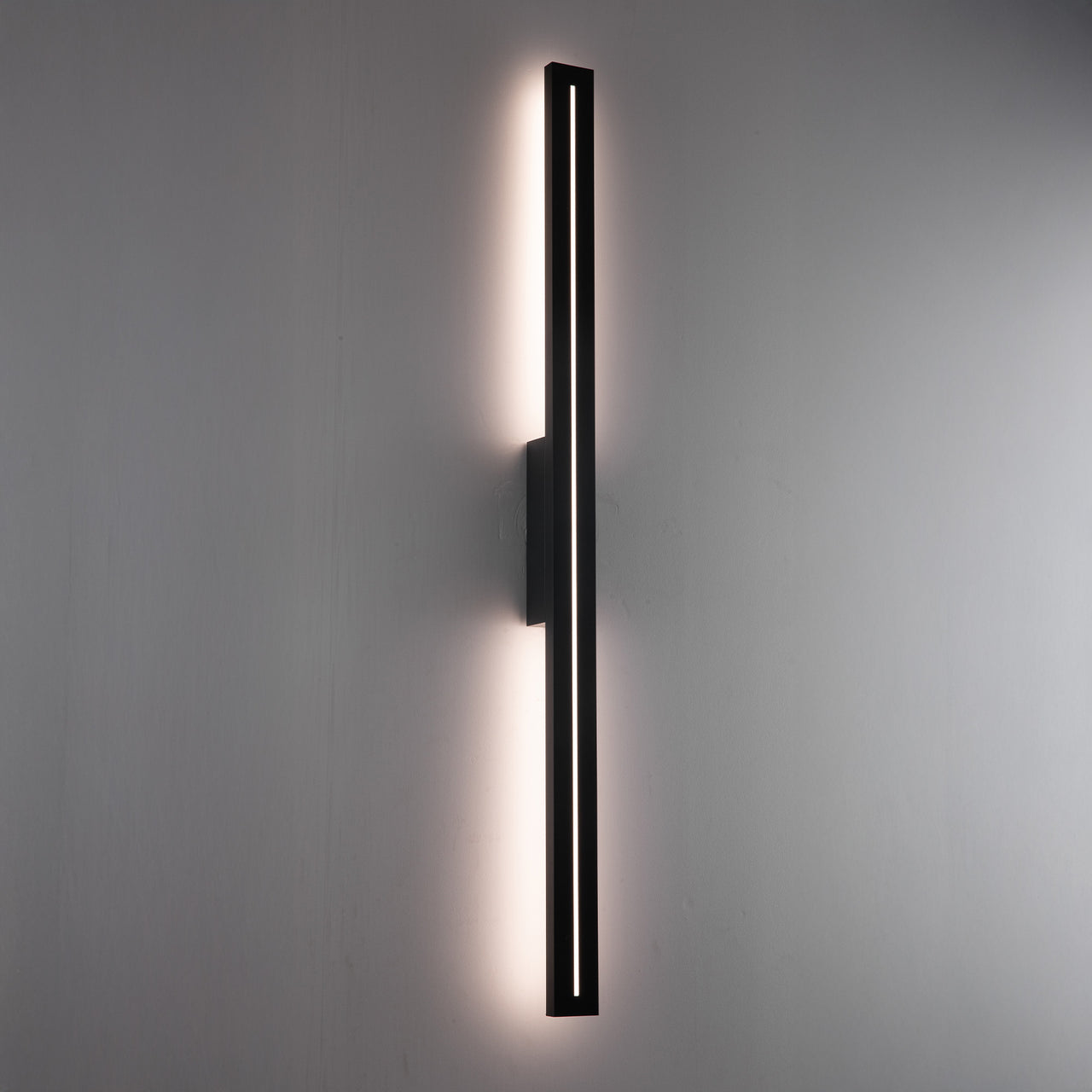 Edgar External Wall Light - 100cm - Black