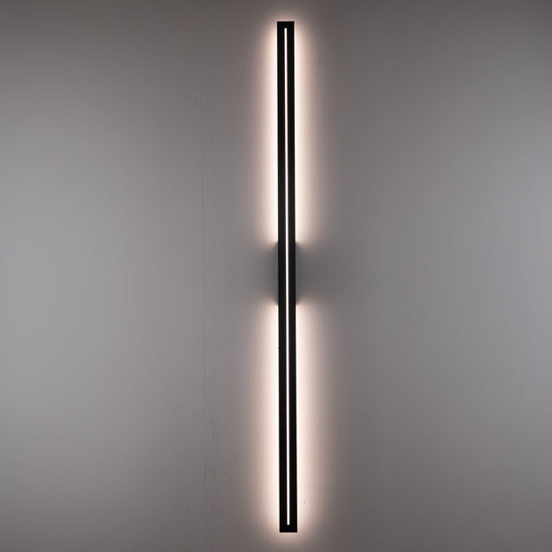 Edgar Black 34W CCT IP54 1510mm External Wall Light