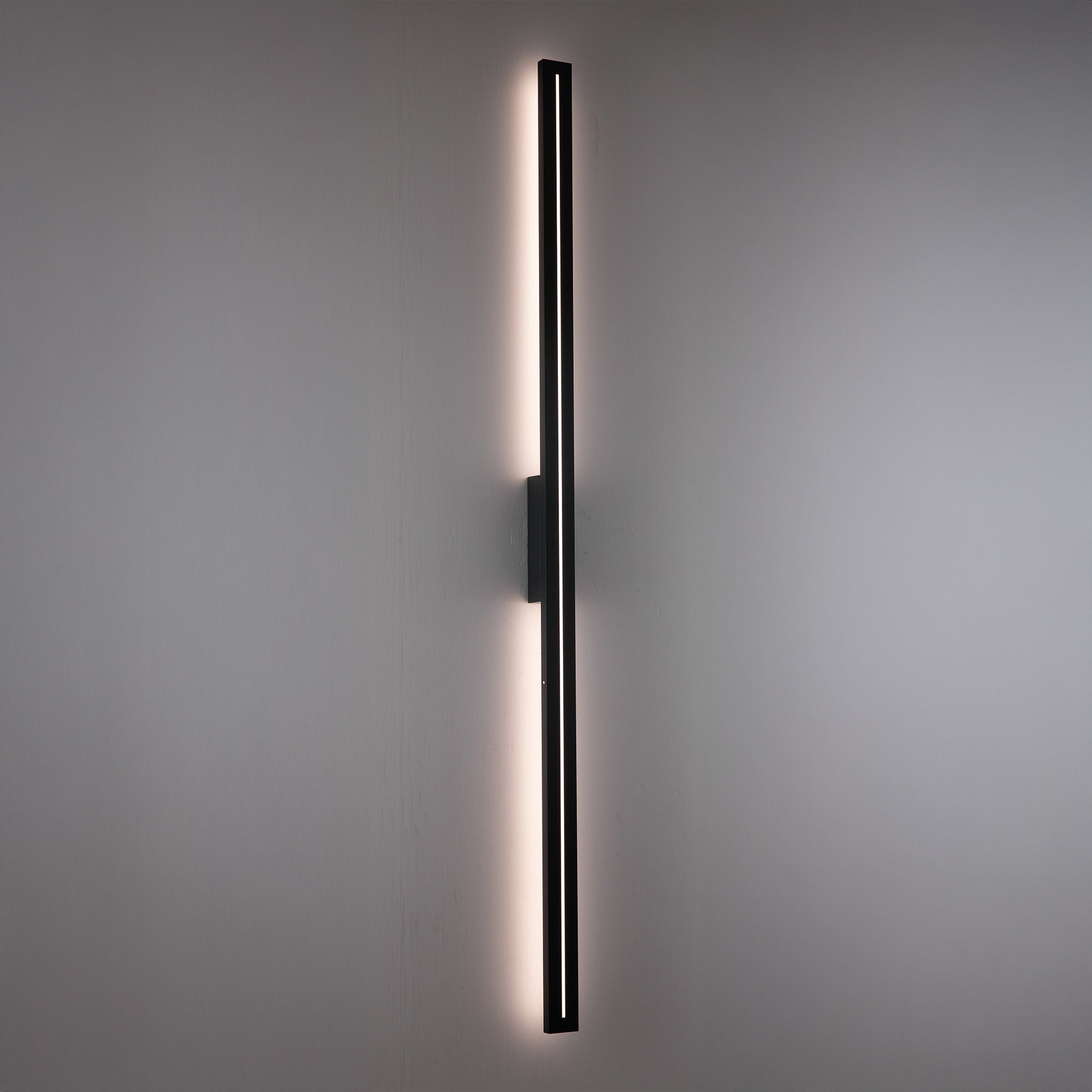 Edgar Black 34W CCT IP54 1510mm External Wall Light