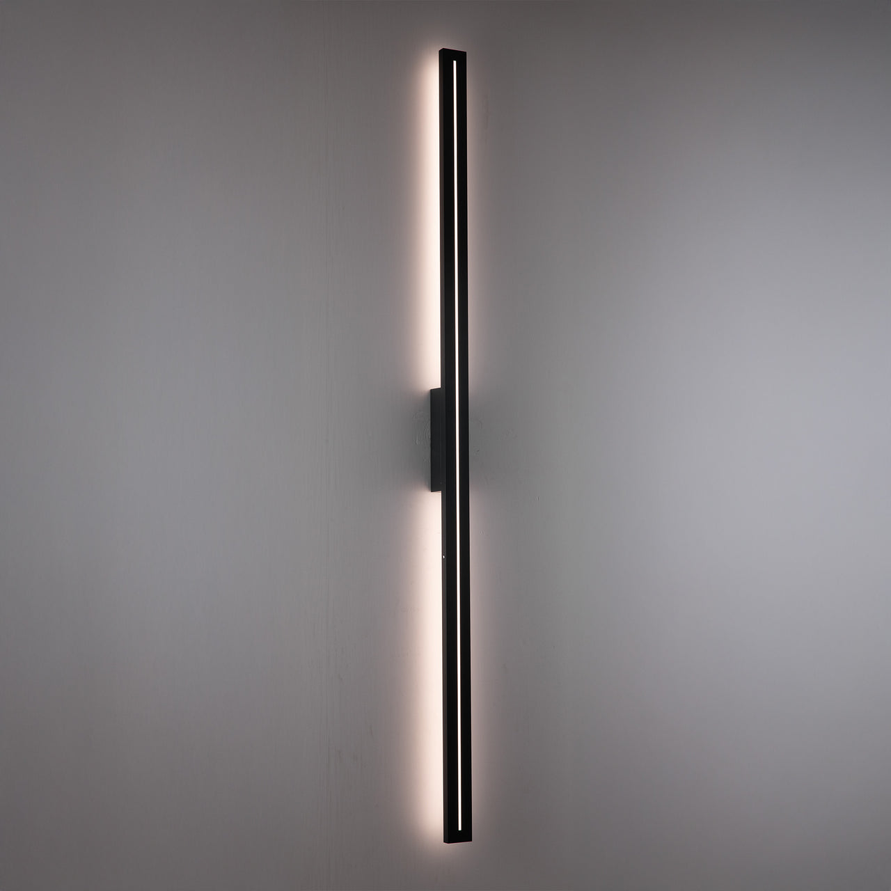 Edgar Black 34W CCT IP54 1510mm External Wall Light