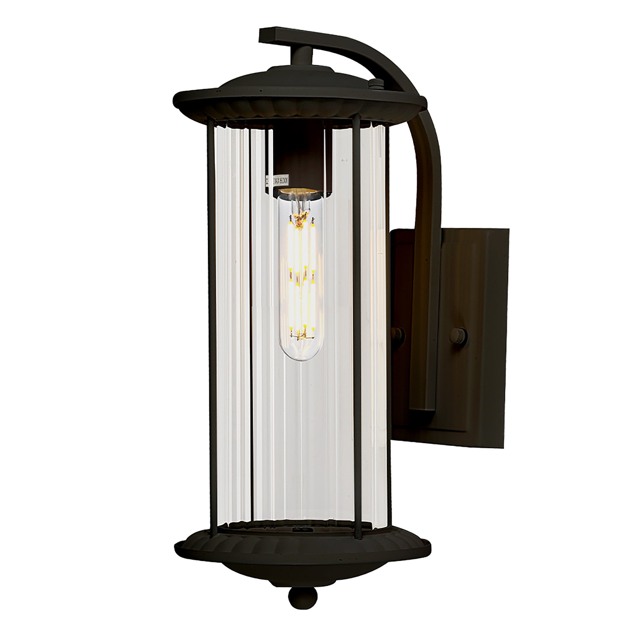Watford Black IP44 Exterior Coach Wall Light