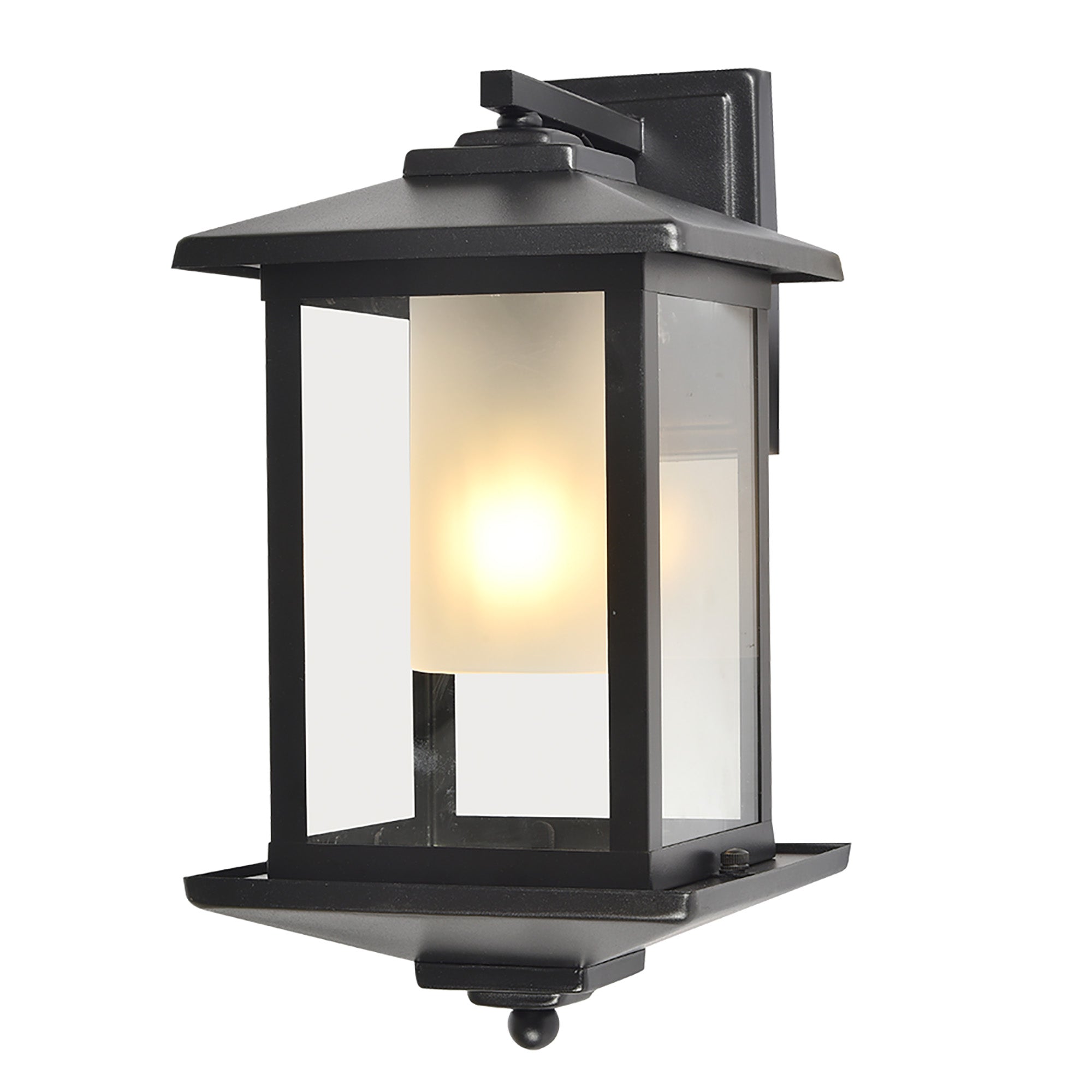 Barnet Black IP44 Exterior Coach Wall Light