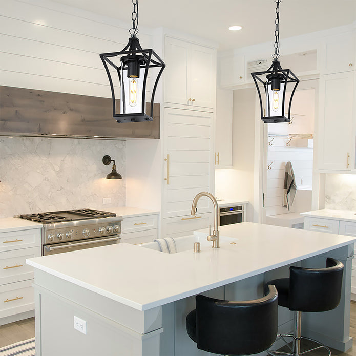 Bexley Black IP44 Pendant Light