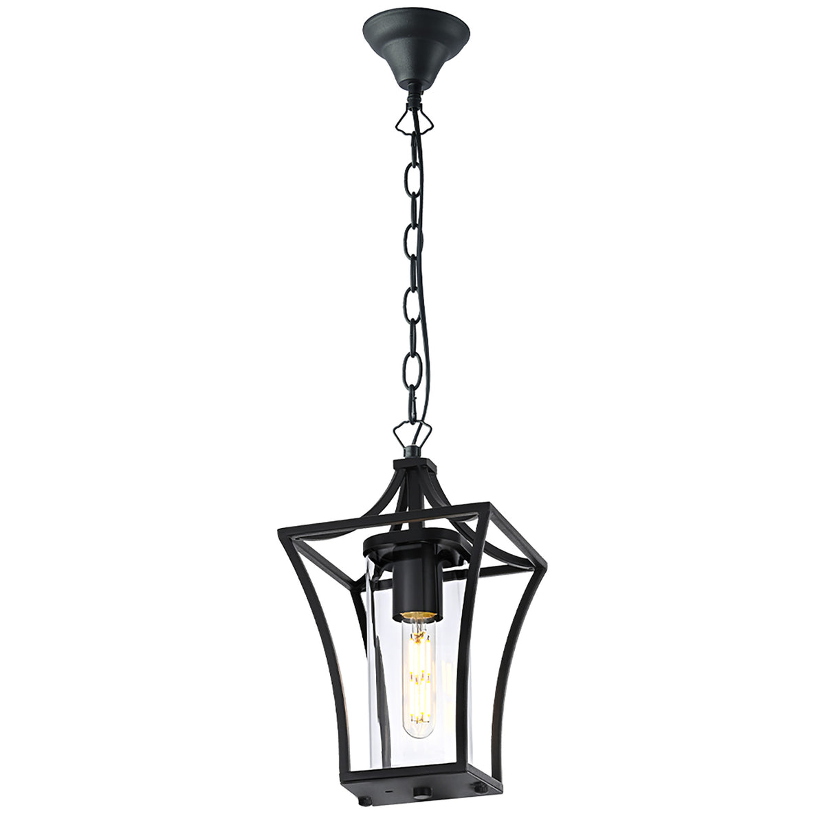 Bexley Black IP44 Pendant Light