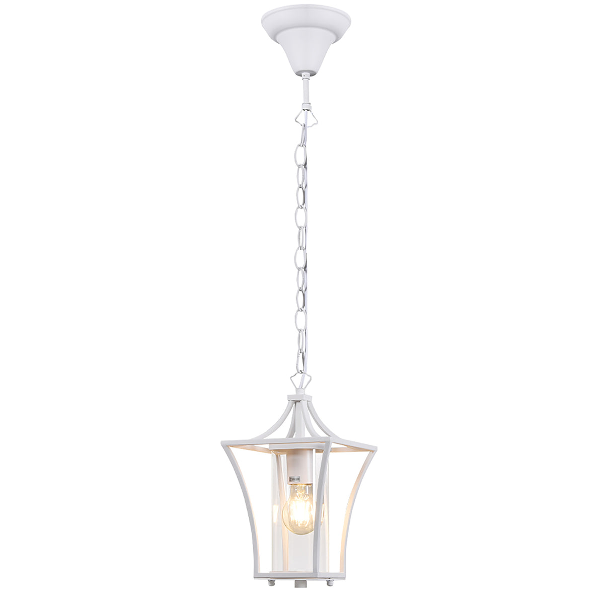 Bexley White IP44 Pendant Light