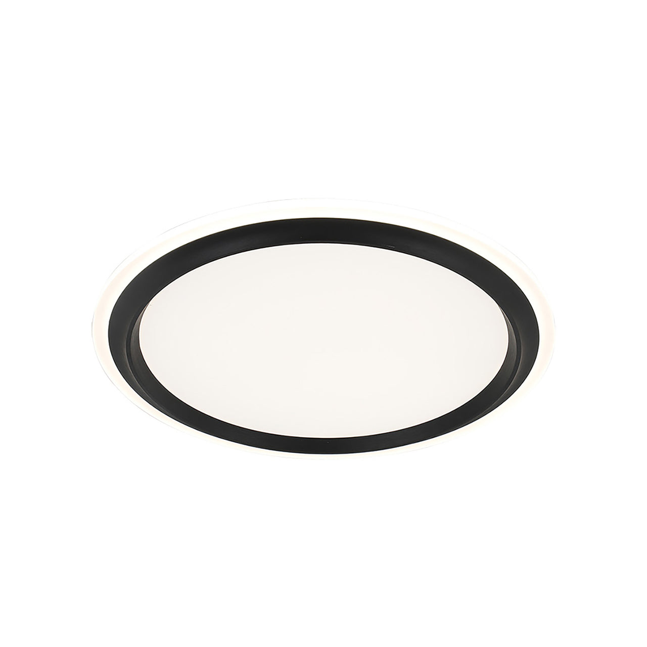 Duke Black 32W CCT 300mm LED Oyster Light