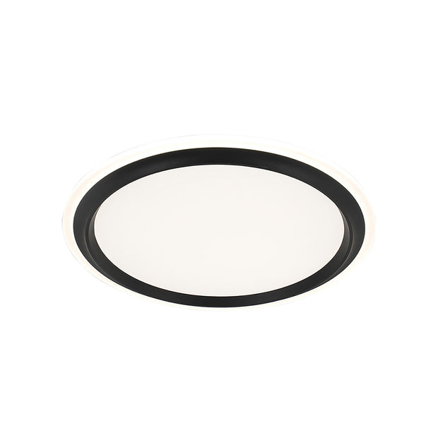 Duke Black 32W CCT 300mm LED Oyster Light