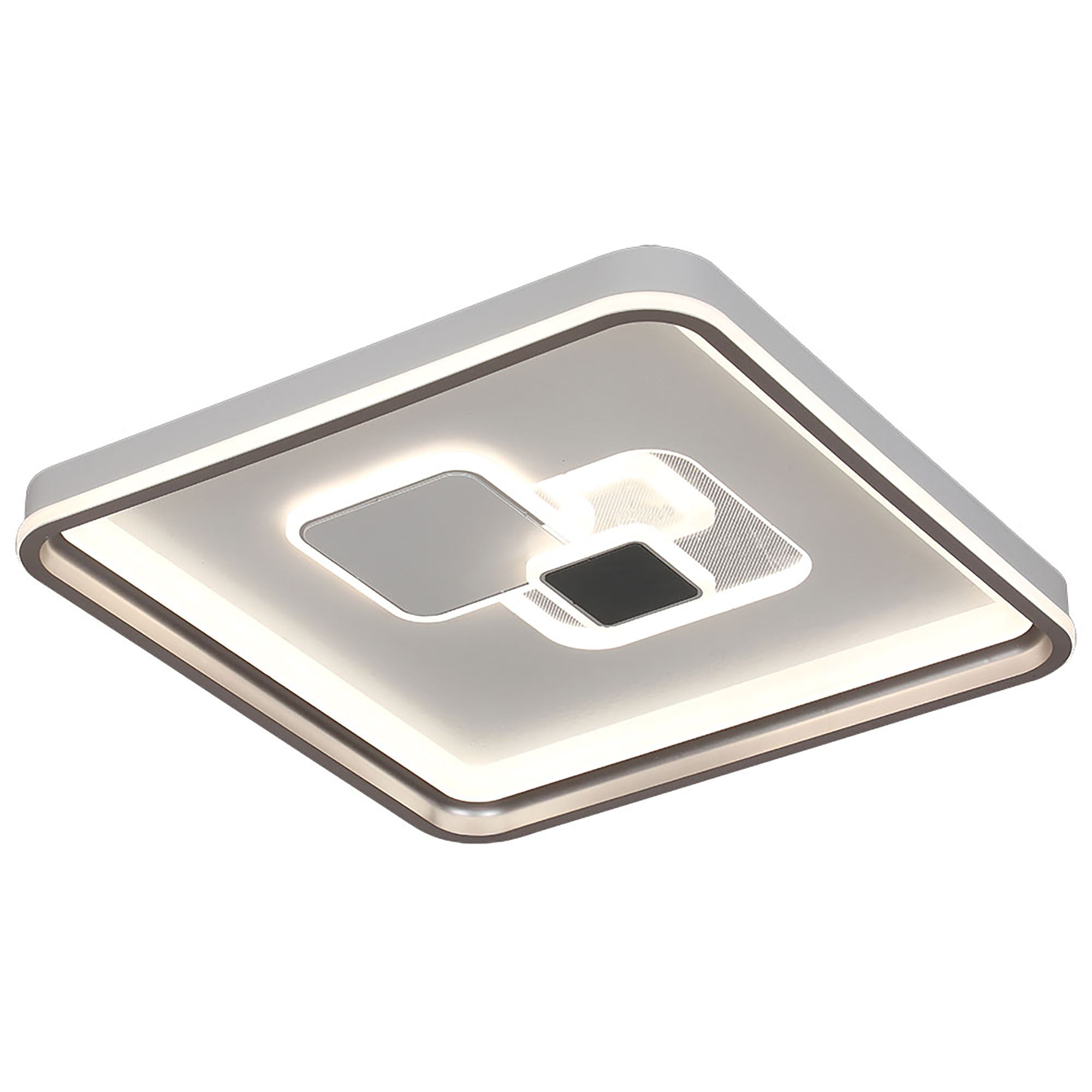 Queen White Square 60w CCT Close to Ceiling LED Light
