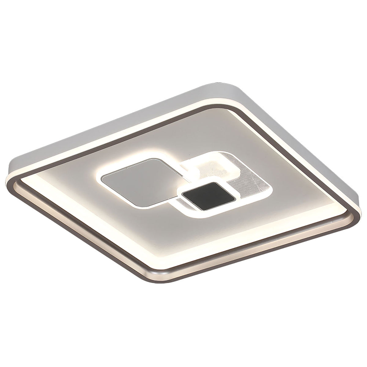Queen White Square 60w CCT Close to Ceiling LED Light