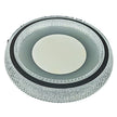 Trilliant White with Crystal look Diffuser 38w CCT LED Oyster Light