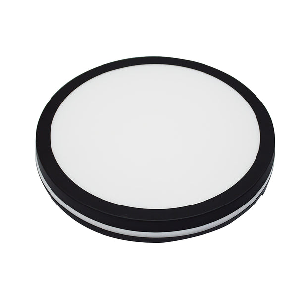 Hector-200 Black 25W CCT IP65 LED Oyster Light