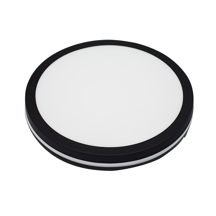 Hector-280 Black 40W CCT IP65 LED Oyster Light