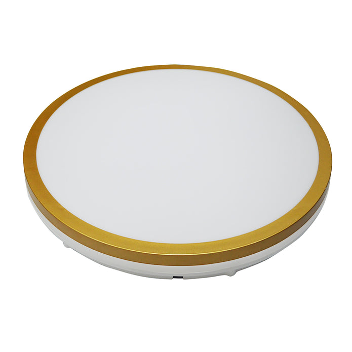 Hector-280 Gold 40W CCT IP65 LED Oyster Light