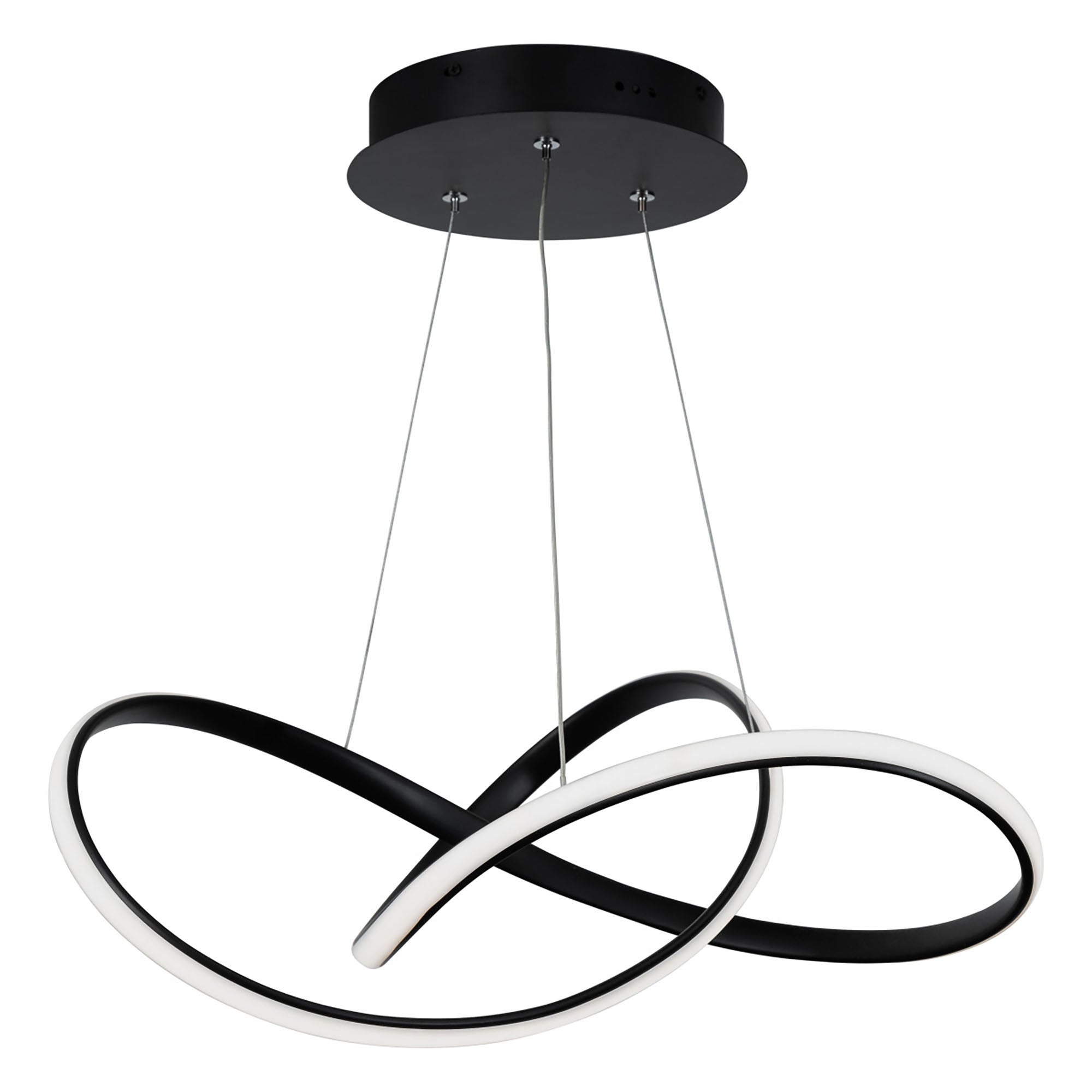Suko Black 50W 3000K LED Pendant Light