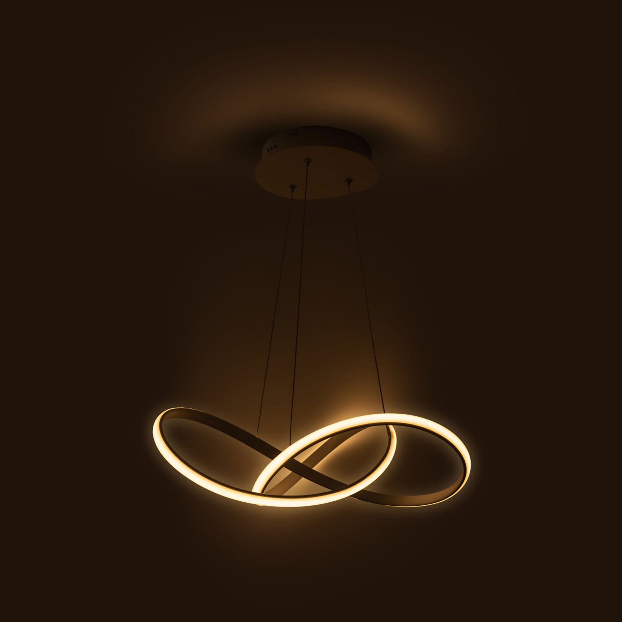 Suko Black 50W 3000K LED Pendant Light