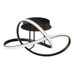 Suko Black 50W 3000K Close To Ceiling LED Pendant