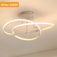 Thumbnail for Suko White 50W 3000K Close To Ceiling LED Pendant