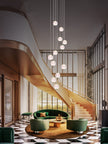 Langdon Gold 3000K 15 Light LED Pendant