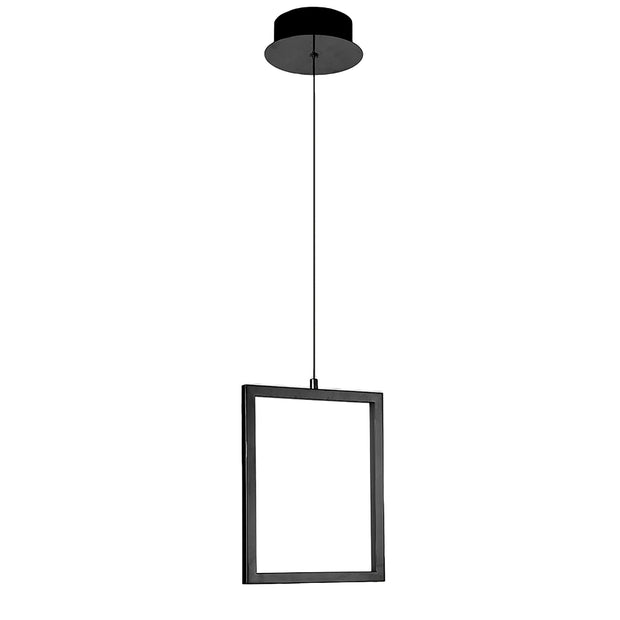 Dahli Black 15W 3000K 1 Light LED Pendant
