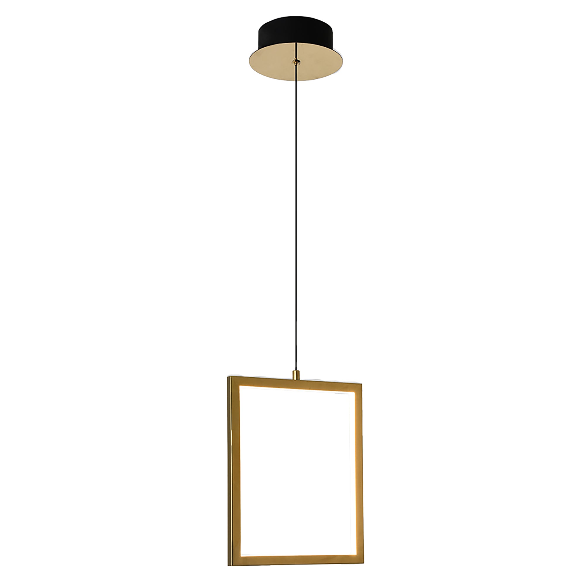 Dahli Gold 15W 3000K 1 Light LED Pendant