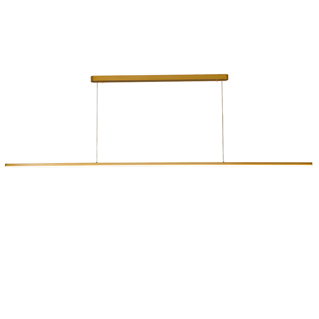 Beam Gold 60W CCT 2.4m Linear LED Pendant Light
