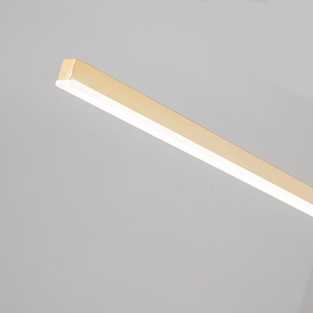 Beam Gold 60W CCT 2.4m Linear LED Pendant Light