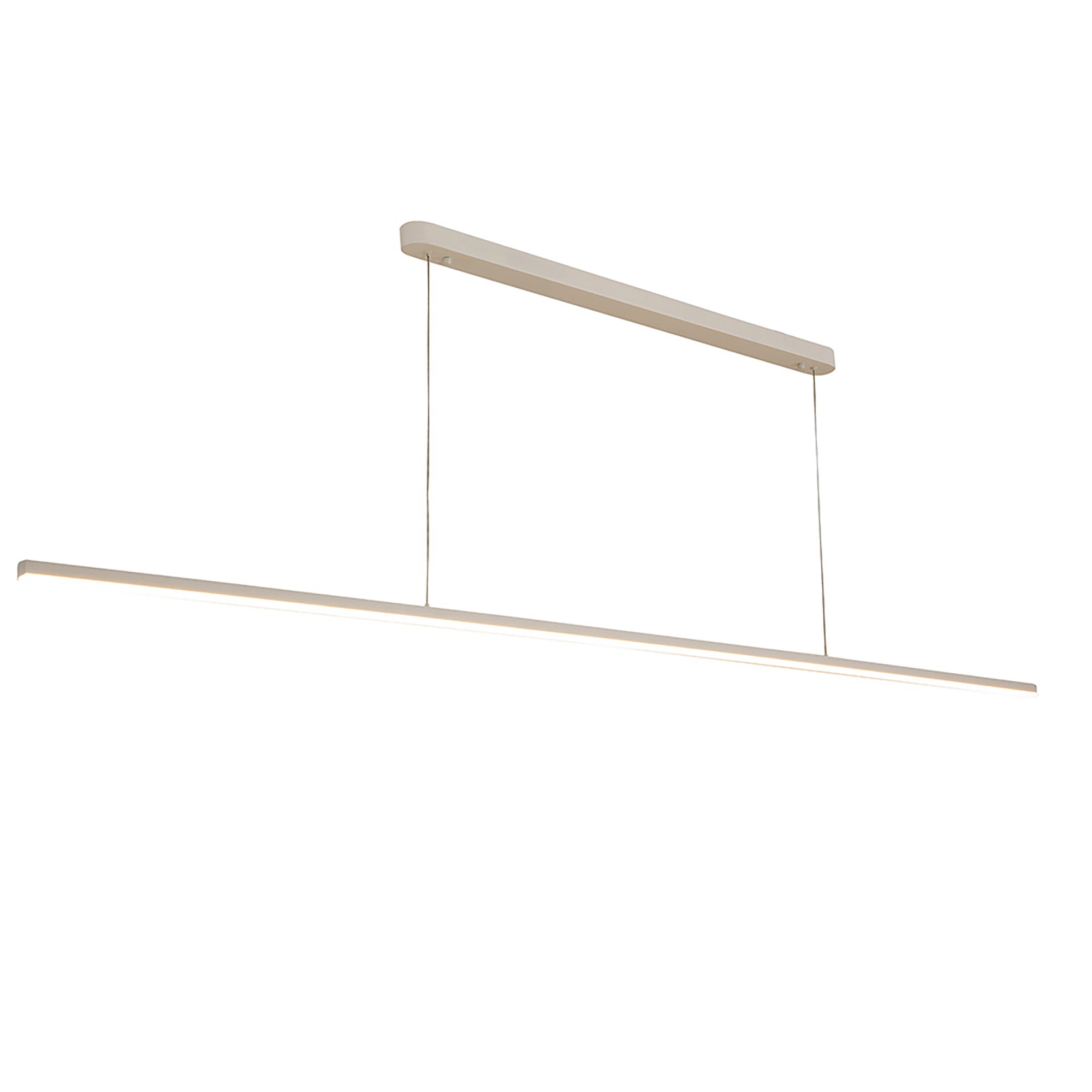 Beam White 60W CCT 2.4m Linear LED Pendant Light