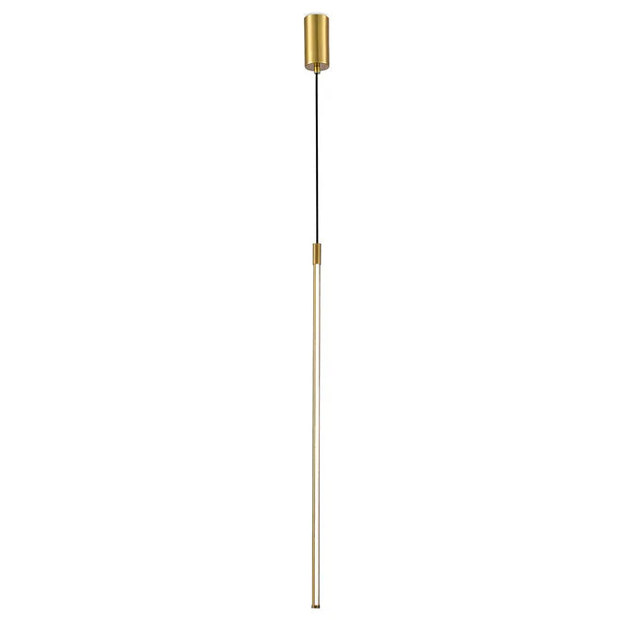 Centric Gold 1 Light 12W 3000K Pendant Light