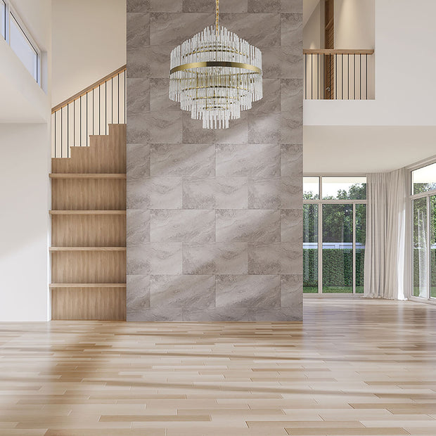 Chloe Gold and Clear Glass 13Lt 600mm Pendant Light