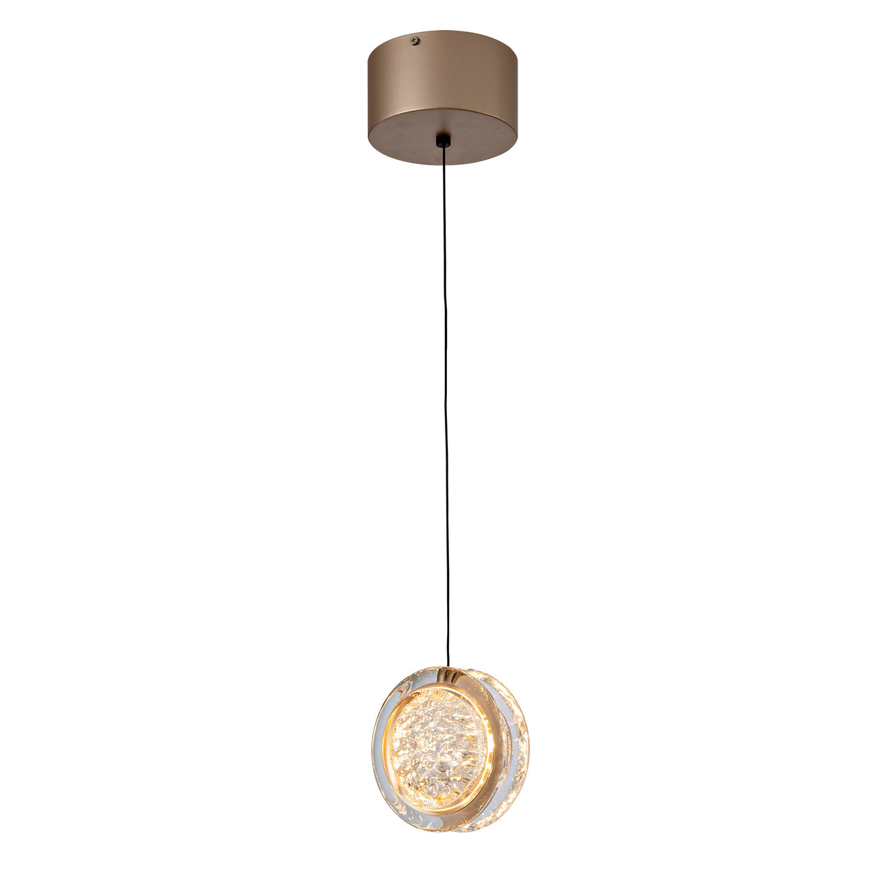 Yoyo Gold 1 Light 10W CCT LED Pendant Light