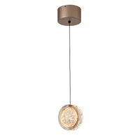 Thumbnail for Yoyo Gold 1 Light 10W CCT LED Pendant Light