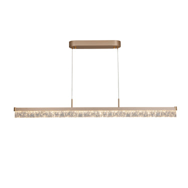Brystol Gold 24W CCT 1200mm Linear Crystal Pendant
