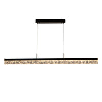 Thumbnail for Brystol Black 24W CCT 1200mm Linear Crystal Pendant