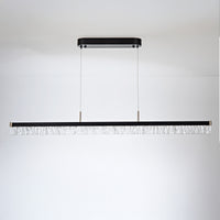Thumbnail for Brystol Black 24W CCT 1200mm Linear Crystal Pendant