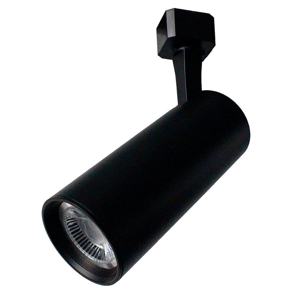 Scope Black Single Circuit GU10 Track Head